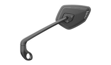Rétroviseur Busch&Müller 913 Cycle Star E Long - 22,2 mm gauche